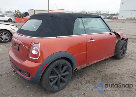 2015 Mini Convertible Cooper S из США, поврежденный, VIN WMWZP3C57FT708469